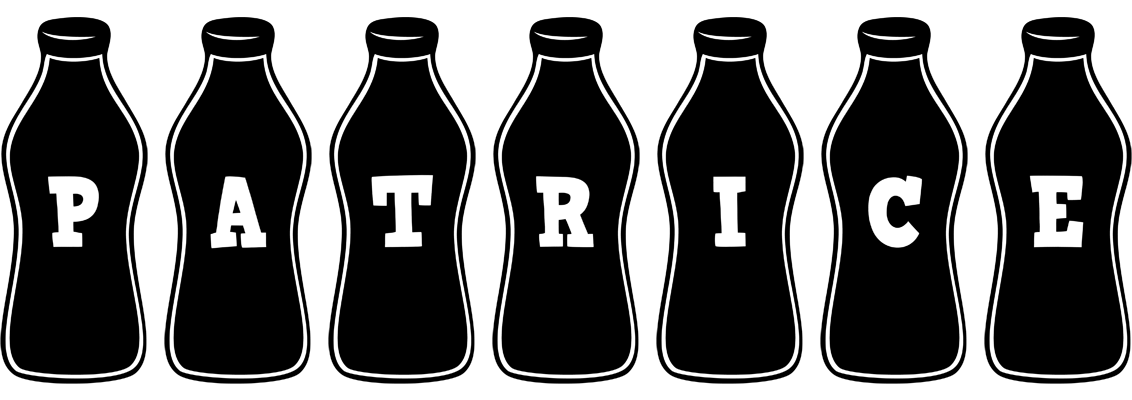 Patrice bottle logo