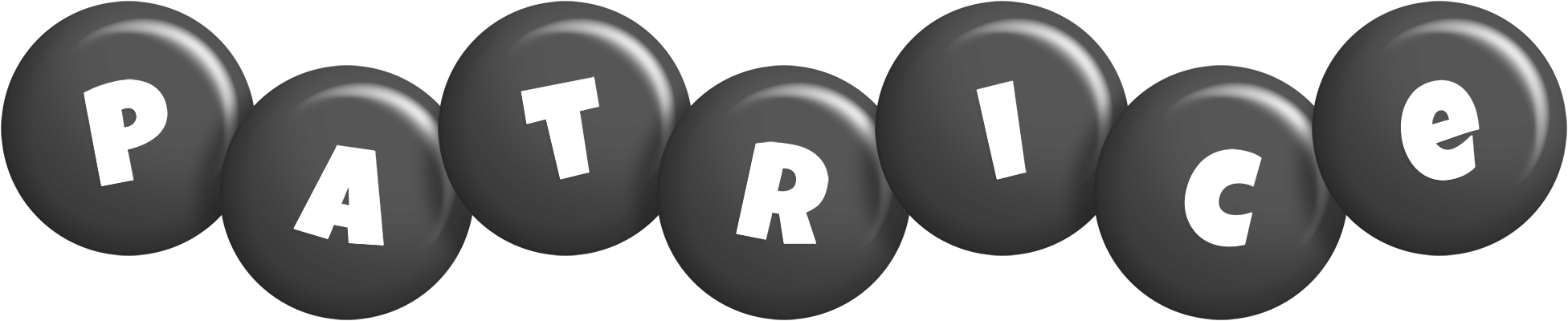 Patrice candy-black logo