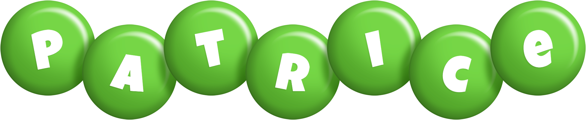 Patrice candy-green logo