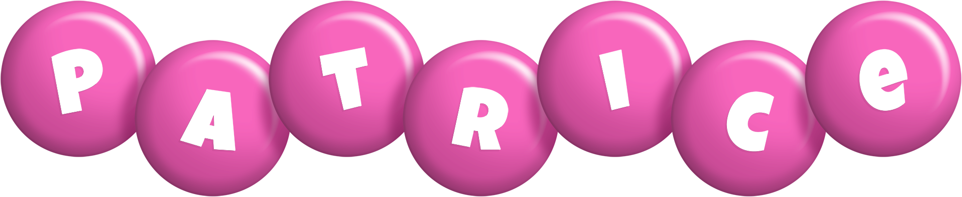 Patrice candy-pink logo