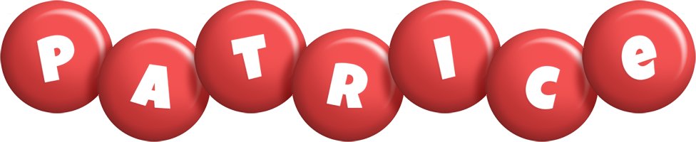 Patrice candy-red logo