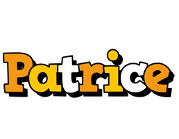 Patrice cartoon logo