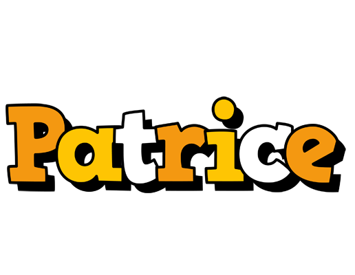Patrice cartoon logo