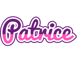 Patrice cheerful logo