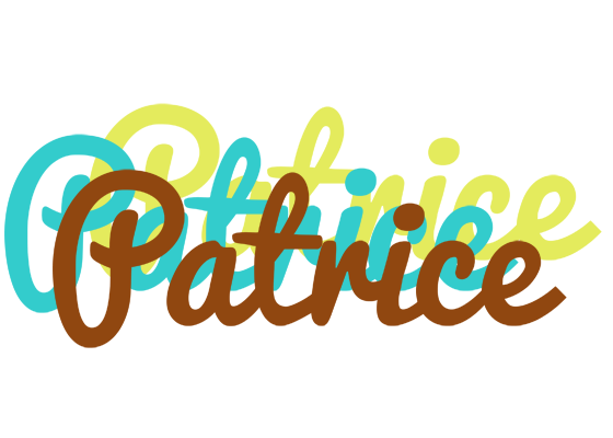 Patrice cupcake logo