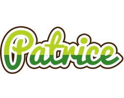 Patrice golfing logo