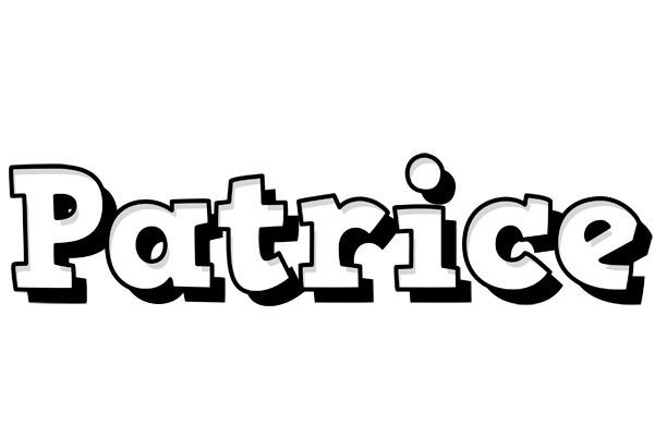 Patrice snowing logo