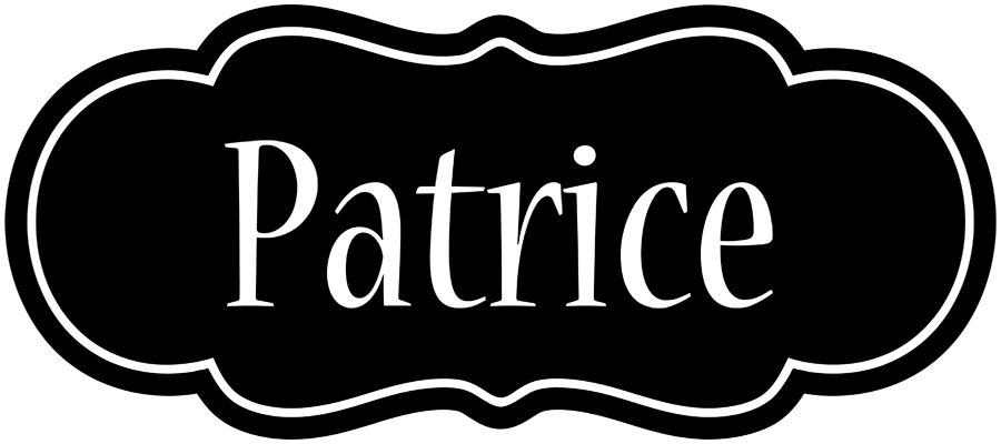 Patrice welcome logo