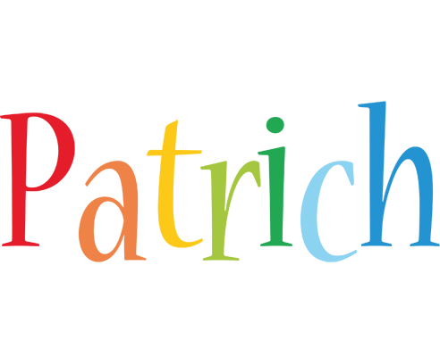 Patrich birthday logo