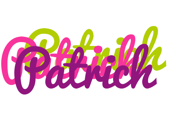 Patrich flowers logo