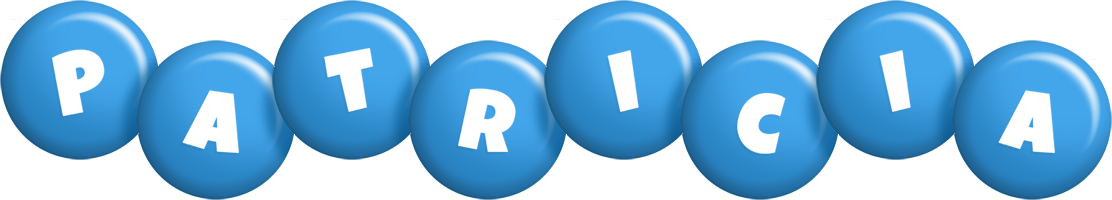 Patricia candy-blue logo