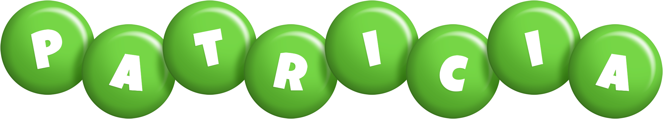 Patricia candy-green logo