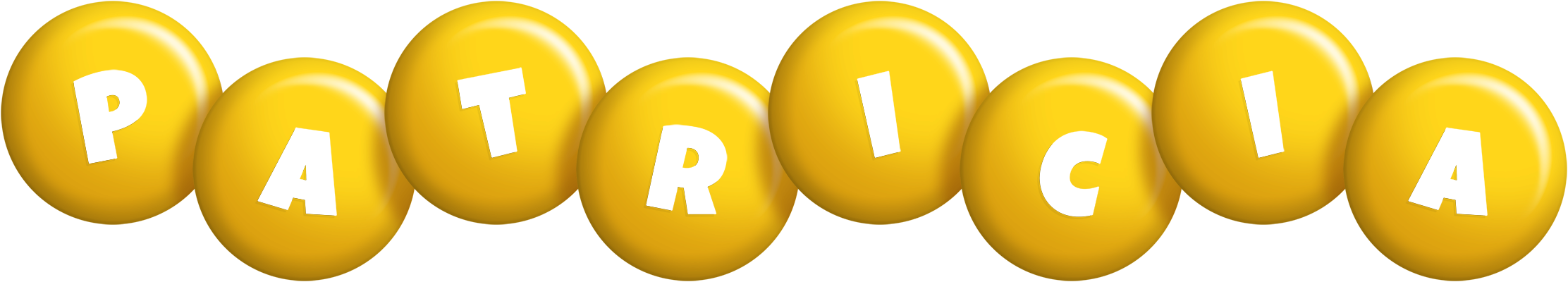Patricia candy-yellow logo