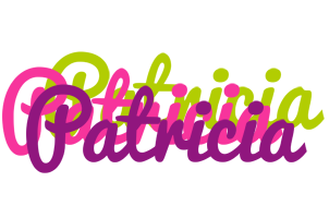 Patricia flowers logo