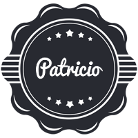 Patricio badge logo