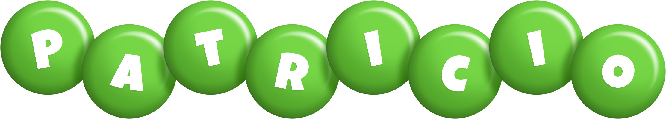 Patricio candy-green logo
