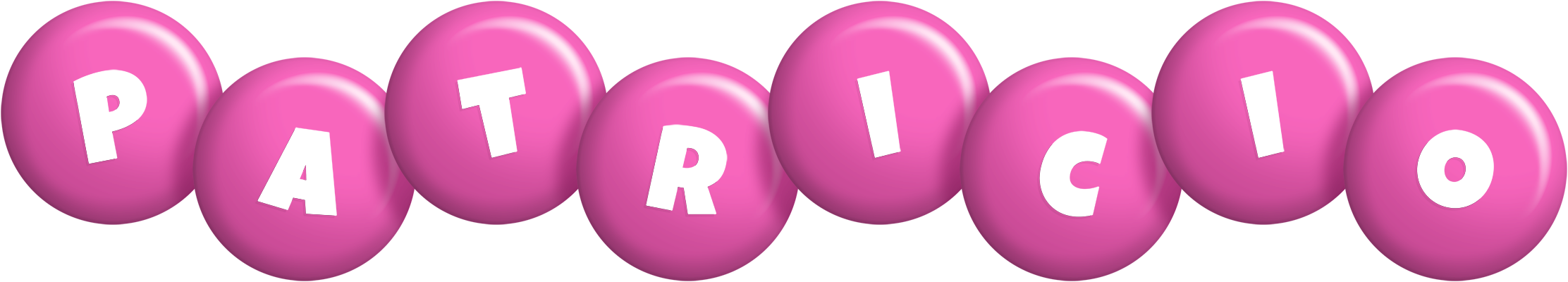 Patricio candy-pink logo