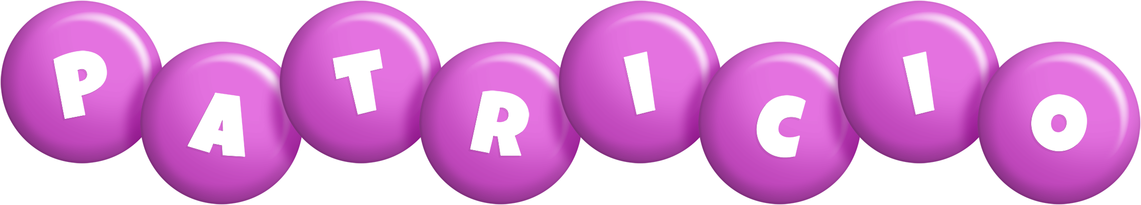 Patricio candy-purple logo