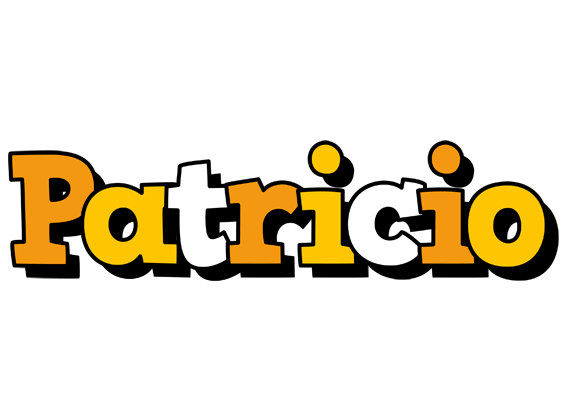 Patricio cartoon logo