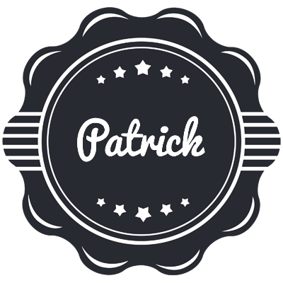 Patrick badge logo