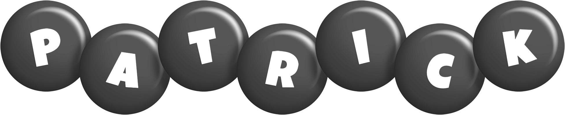 Patrick candy-black logo