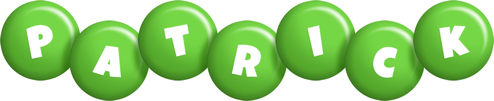 Patrick candy-green logo