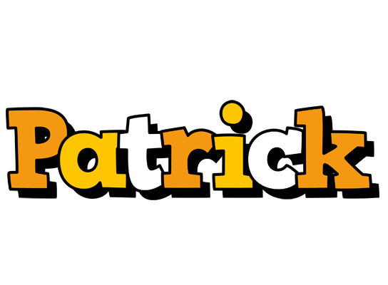Patrick cartoon logo