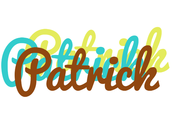 Patrick cupcake logo