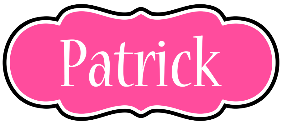 Patrick invitation logo