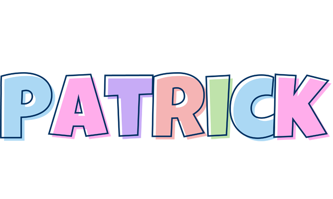 Patrick pastel logo