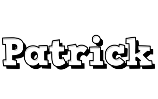 Patrick snowing logo