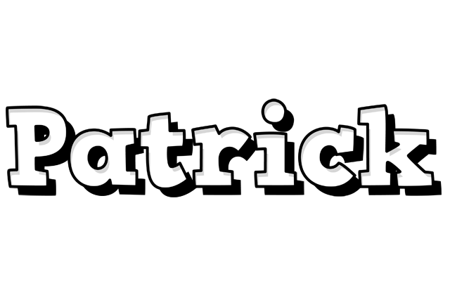 Patrick snowing logo