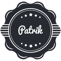 Patrik badge logo