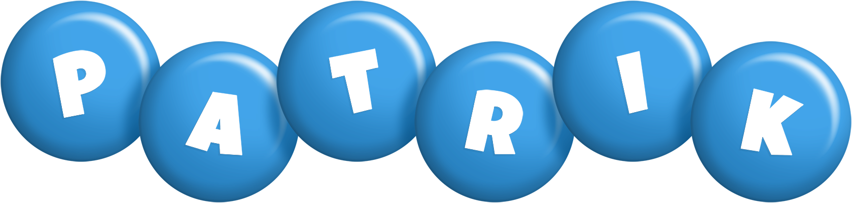 Patrik candy-blue logo