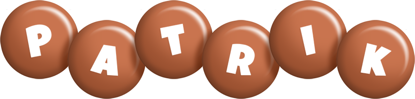 Patrik candy-brown logo