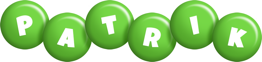 Patrik candy-green logo
