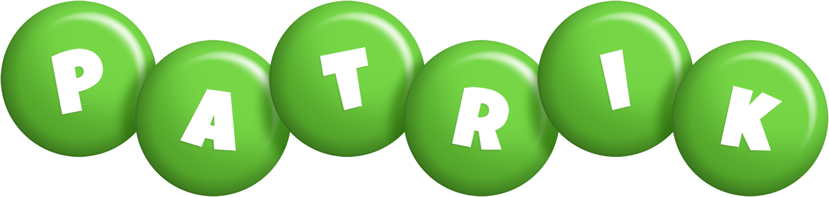 Patrik candy-green logo