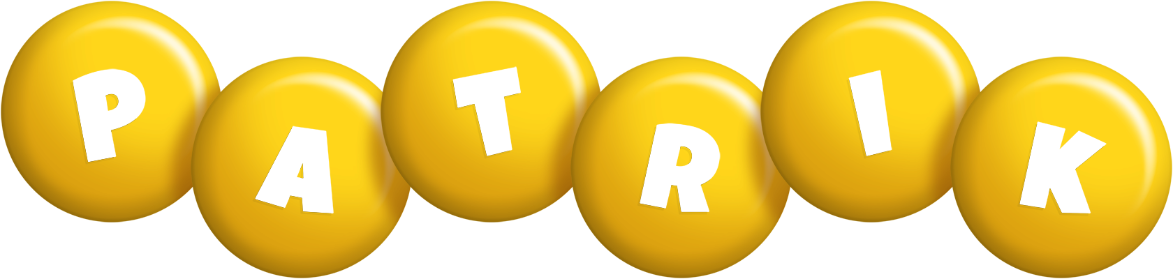 Patrik candy-yellow logo