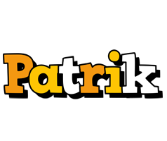 Patrik cartoon logo