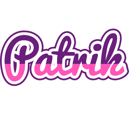 Patrik cheerful logo
