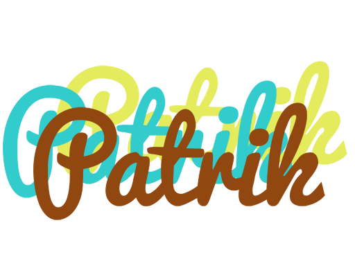 Patrik cupcake logo