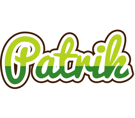 Patrik golfing logo