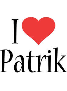 Patrik i-love logo