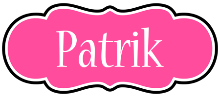 Patrik invitation logo
