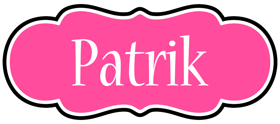 Patrik invitation logo
