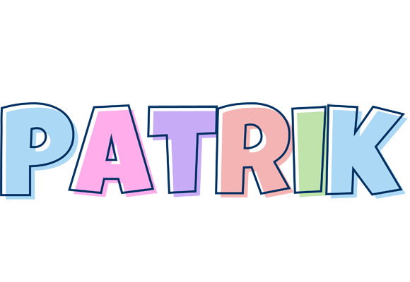 Patrik pastel logo