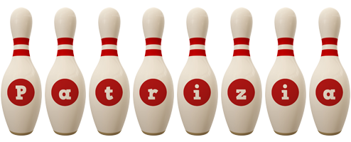 Patrizia bowling-pin logo