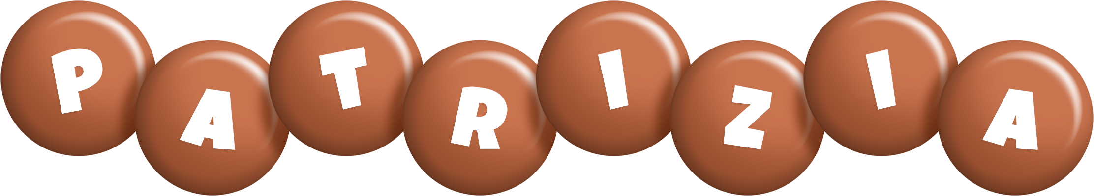 Patrizia candy-brown logo