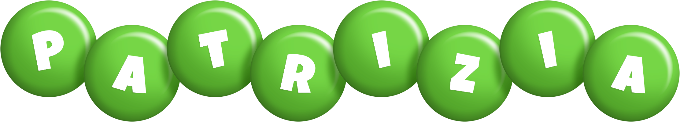 Patrizia candy-green logo