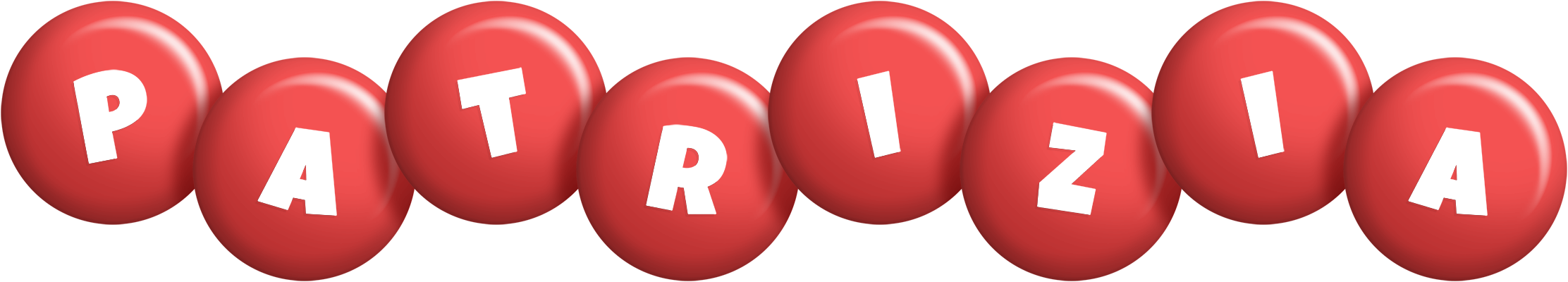 Patrizia candy-red logo